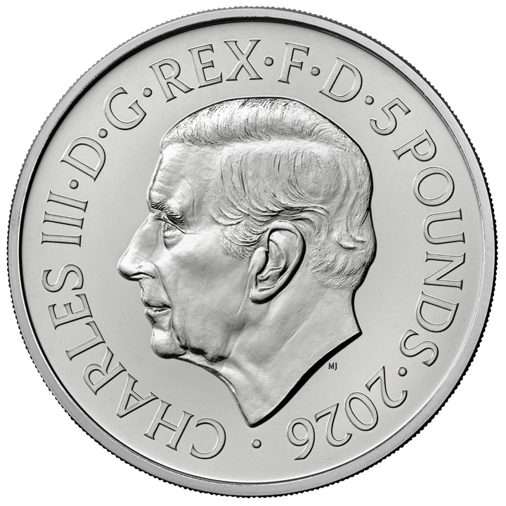 The Angel £5 cuproníquel 2026