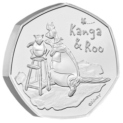 Winnie the Pooh - Kanga și Roo Cupronichel 2022