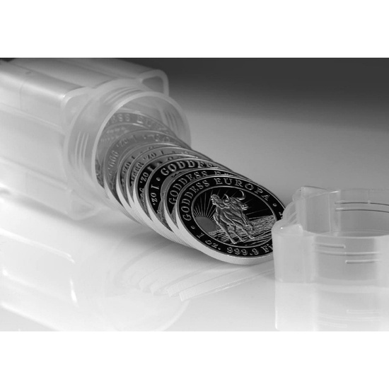 Tokelau: Dea Europa 1 oncia d'argento 2022