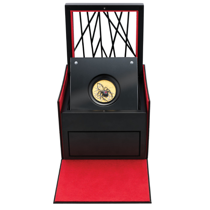 Pièce en or The Jewelled Redback Spider 2 onces d'or 2026 Diamond Proof