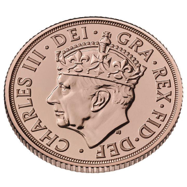 Great Britain: The Coronation Sovereign 2023 Gold Coin