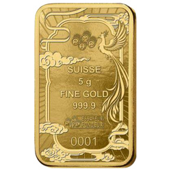 Pamp Gold Bar: Good Luck Phoenix 5g Gold 2026