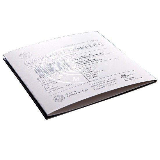 Big Five: Elephant 1 oz Silber 2019