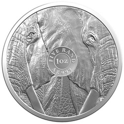 Big Five: Elephant 1 oz Silber 2019