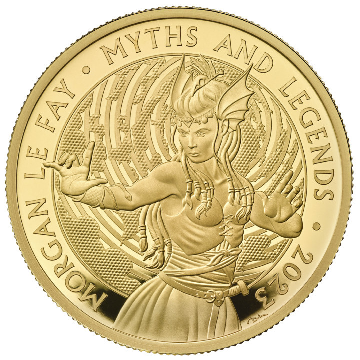 Mitos y Leyendas: Morgan Le Fay 1 oz Oro 2023 Proof
