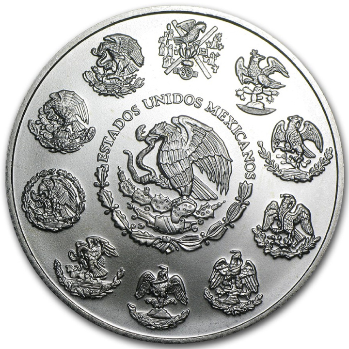 Mexican Libertad 1 oz Silver 2004