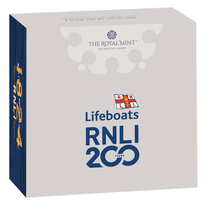 Az RNLI 200 éves jubileuma 50 penny arany 2024 Proof