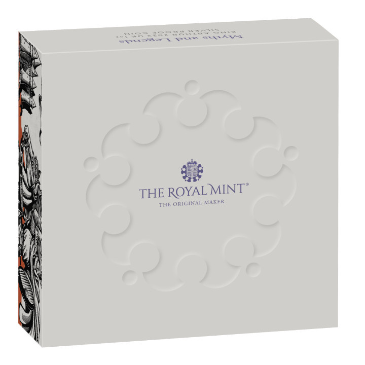 Mítoszok és legendák: Arthur király 1 uncia ezüst 2023 Proof