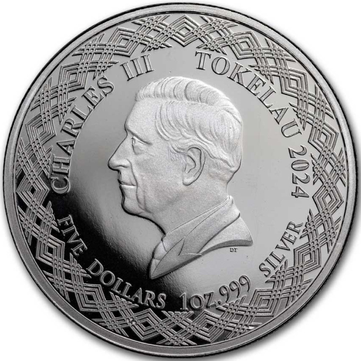 Tokelau: Serie Zodiacale - Sagittario 1 oncia d'argento 2024