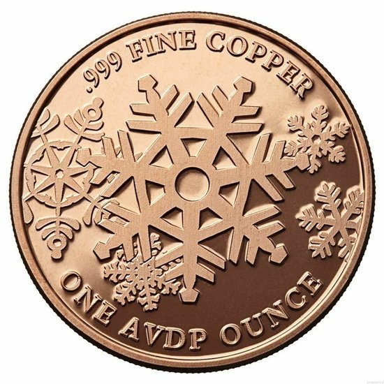 Feliz Navidad Guirnalda de Navidad 1 oz Cobre