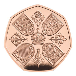 10 darabos készlet Her Majesty Queen Elizabeth arany 2022 Proof érmék