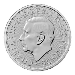 Britannia 1 uncja Platyny 2025