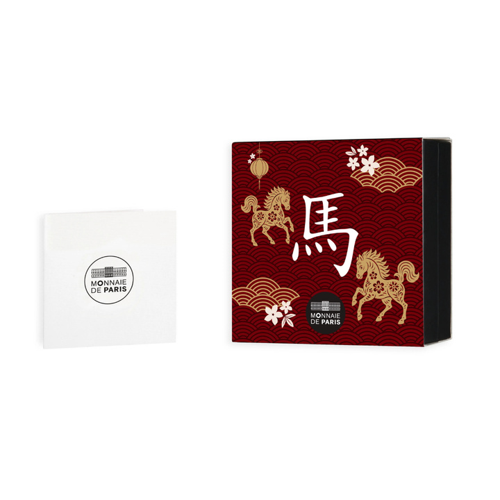 France: Gold Coin Year of the Horse 50 € 1/4 oz Proof 2026