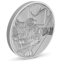 Niue: Star Wars The Mandalorian – Grogu 1 oz Silber 2022 Proof