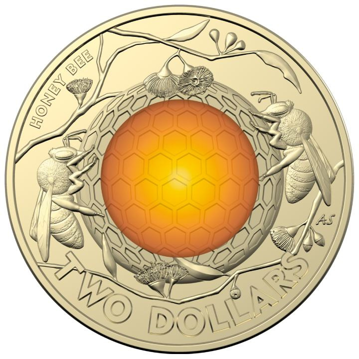 Zestaw 14 monet: 35th Anniversary of the Two Dollar kolorowany Brąz Aluminiowy 2023