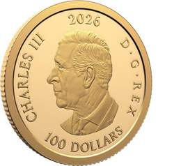Kanada 100-jähriges Jubiläum der Royal Canadian Legion 100 CAD Gold Proof 2026