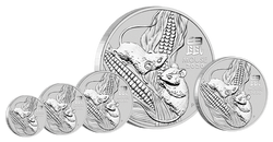 Lunar III: Año del Ratón 1 oz Plata 20 PAQUETE 2020