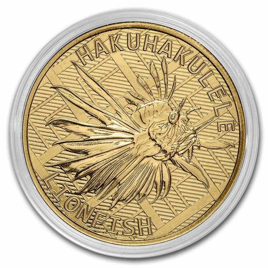 Tokelau: Pez León 1 oz Oro 2022