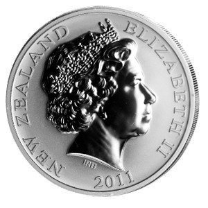 Kiwi 1 unce stříbra 2011