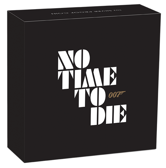 Tuvalu: James Bond 007 No Time to Die 1 oz Silber 2020
