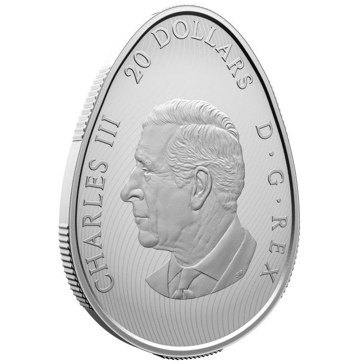 Canada: Pysanka coloured Silver Coin 2025 Proof