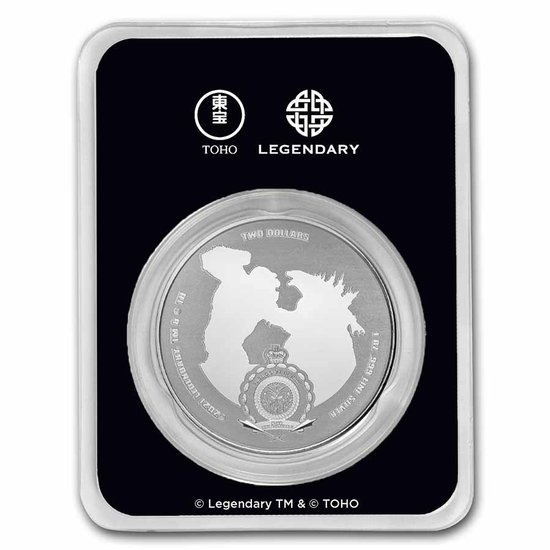 Niue: King Kong coloreado 1 oz Plata 2021