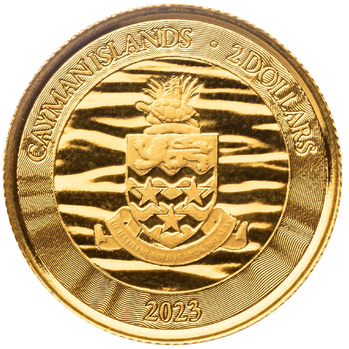 Cayman Islands: Marlin 1/10 oz Gold 2023 Prooflike