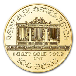 Wiedeński Filharmonik 1 uncja Złota 2018