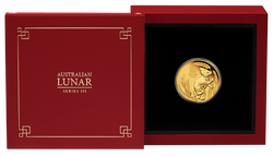 Lunar III: Az egér éve 1/4 uncia arany 2020 Proof