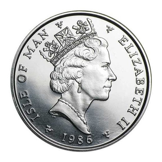 Isle of Man Noble 1 unce platiny Různé ročníky