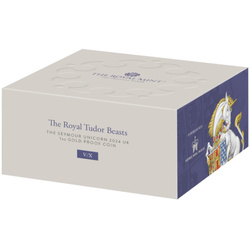 The Royal Tudor Beasts: The Seymour Unicorn 1 oz Gold 2024 Proof