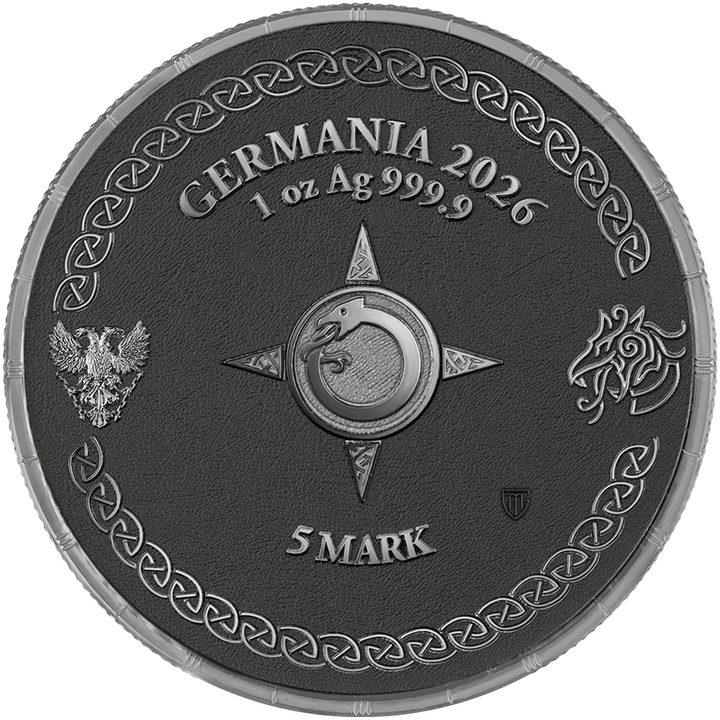 Silver Coin Set Ragnarök: Thor & Jörmungandr Geminus Gold Plated 2 × 1 oz Silver 2026