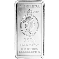 Santa Helena 250 gramos Moneda de Plata 2021