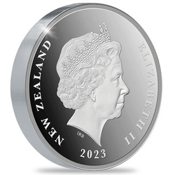 Nouvelle-Zélande : Hairy Maclary de la laiterie Donaldson 1 once de cuivre-nickel colorée 2023