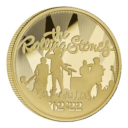 The Rolling Stones 1 oncia d'oro 2022 Proof