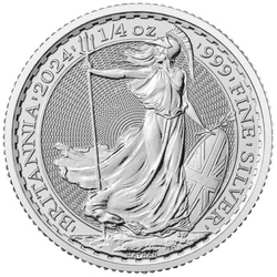 Britannia 1/4 oncia d'argento 2024