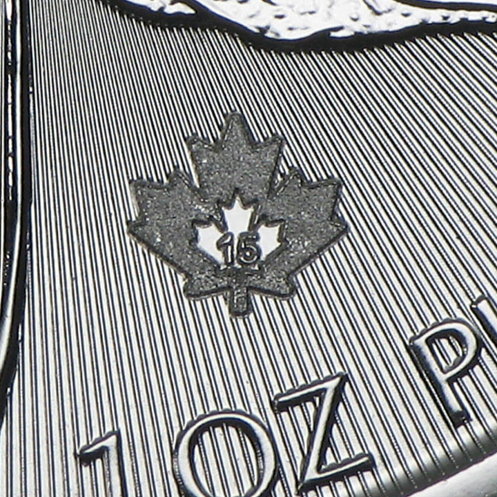 Maple Leaf 1 oz Platinum 2015