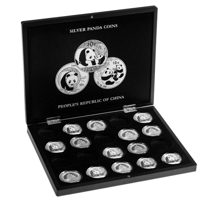 Leuchtturm - Panda chino cartucho 20 x 1 oz Plata