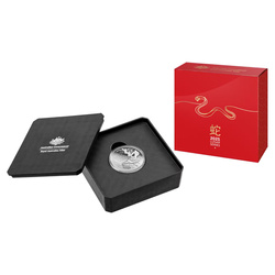 RAM: Lunar - Year of the Snake 1 oz Silver 2025 Proof Domed Coin