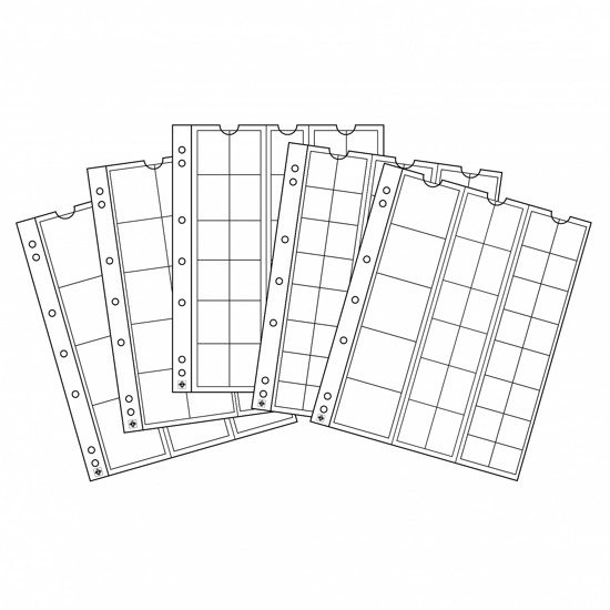 Tarjetas OPTIMA 245 x 180 mm