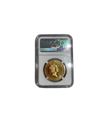 Britannia 1 once d'or 1987 MS68 NGC