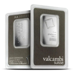Valcambi 1 oz Pallad Bar