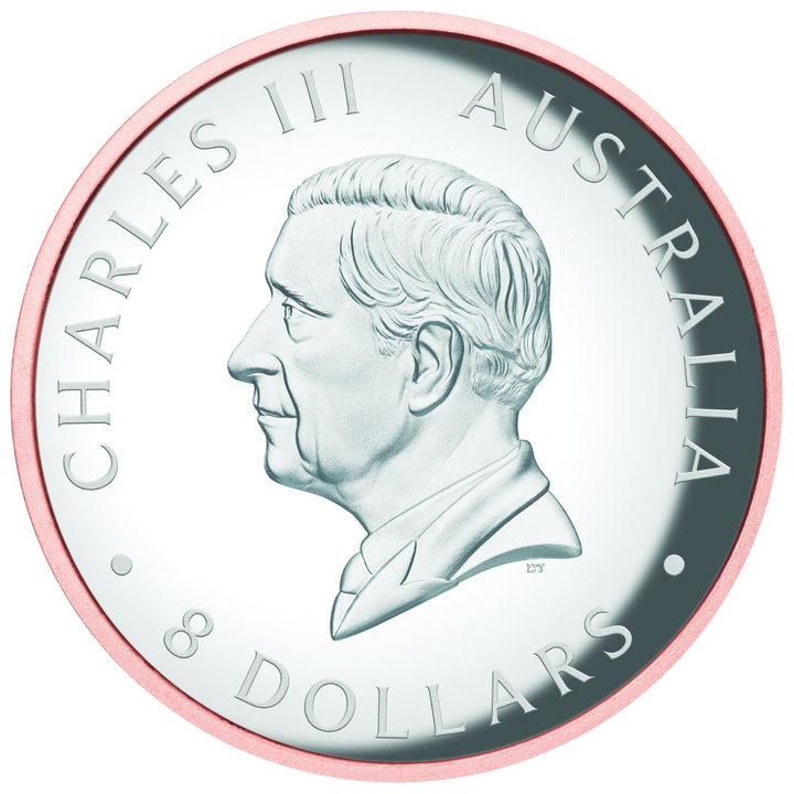 Australijska Koala pozłacana 5 uncji Srebra 2025 Proof High Relief
