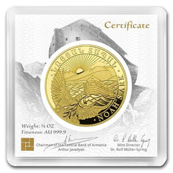 L'arche de Noé 1/4 once d'or 2020