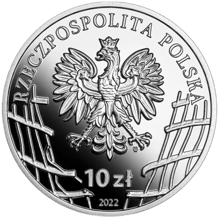 Monedă de Argint NBP: Soldații Neînvinși - Antoni Żubryd „Zuch” 10 lei Argint 2022 Proof Folder/Casetă