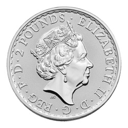 ALLEGRO Britannia - Queen Elizabeth II 1 oz Silber 2023