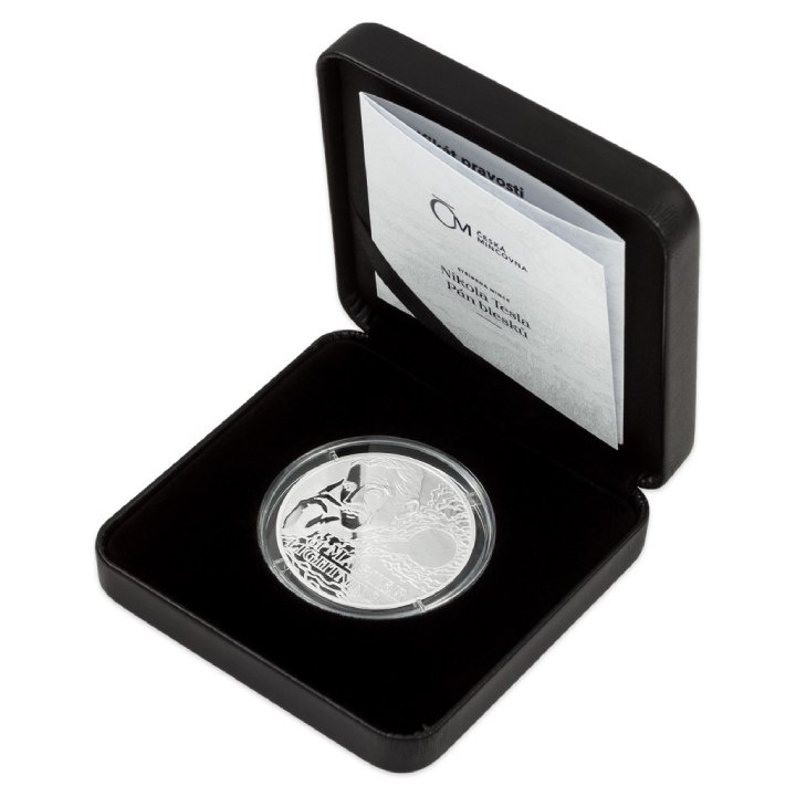 Niue: Nikola Tesla - Master of Lightning $1 Silber 2023 Proof