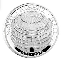 150e anniversaire du Royal Albert Hall Argent 2021 Proof