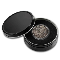 Niue: Yu-Gi-Oh! Game Flip - 25 Aniversario 1 oz Plata 2023 Moneda Antigua