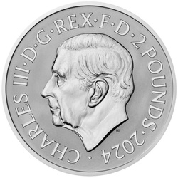 Lot de 2 pièces Les bêtes royales Tudor : le dragon Tudor 2 x 1 once d'argent 2024 Proof